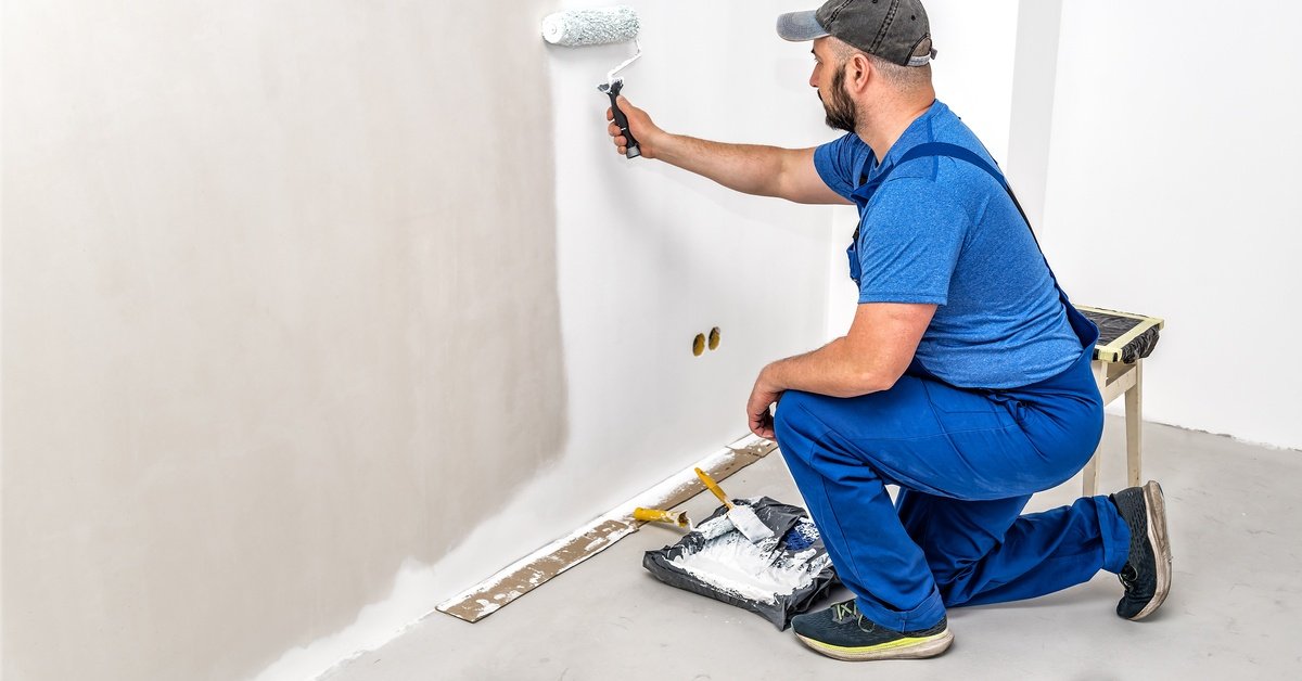 After interior painting